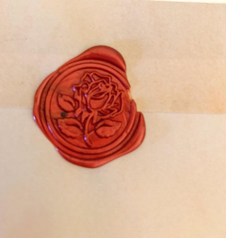 Rose & Stem Wax Seal