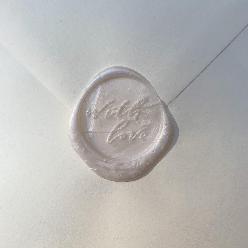 Cream Wax Seal