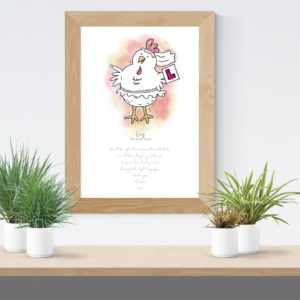 Personalised Hen Party Print A4