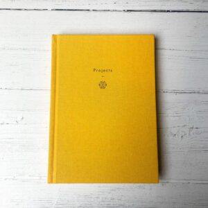 Projects Linen Bound Notebook