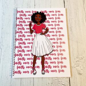 Zoe Faith Over Fear Notebook