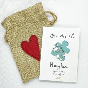 Jigsaw Charm Pendant & Card