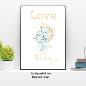 Love Is Us - A4 Print