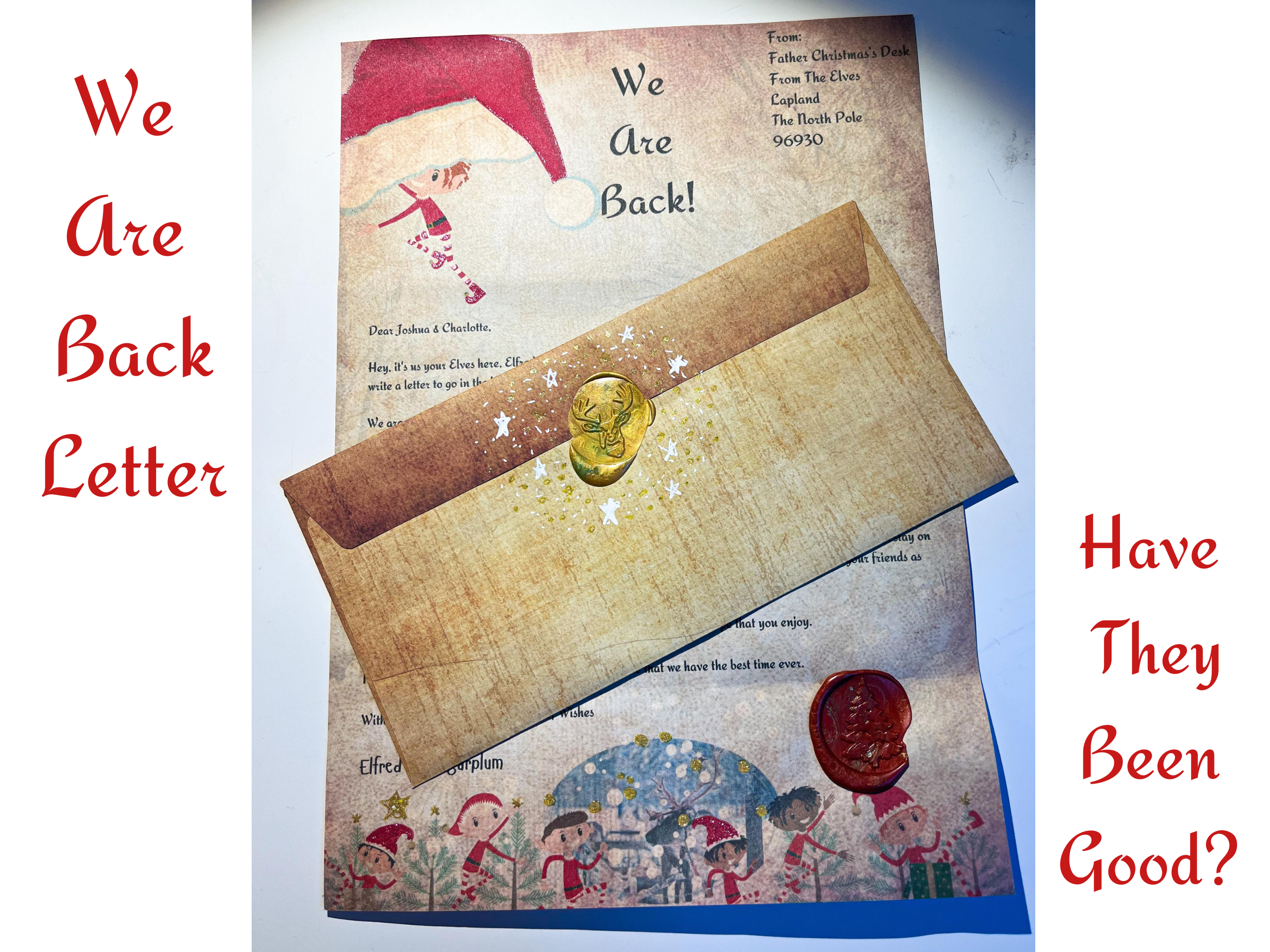 Elves We Are Back Letter