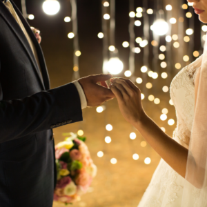Fireflies & Wedding Image