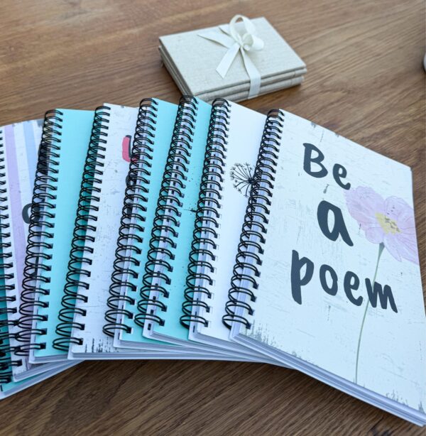 Be A Poem - A5 Blank Notebook - My Beautiful Pen