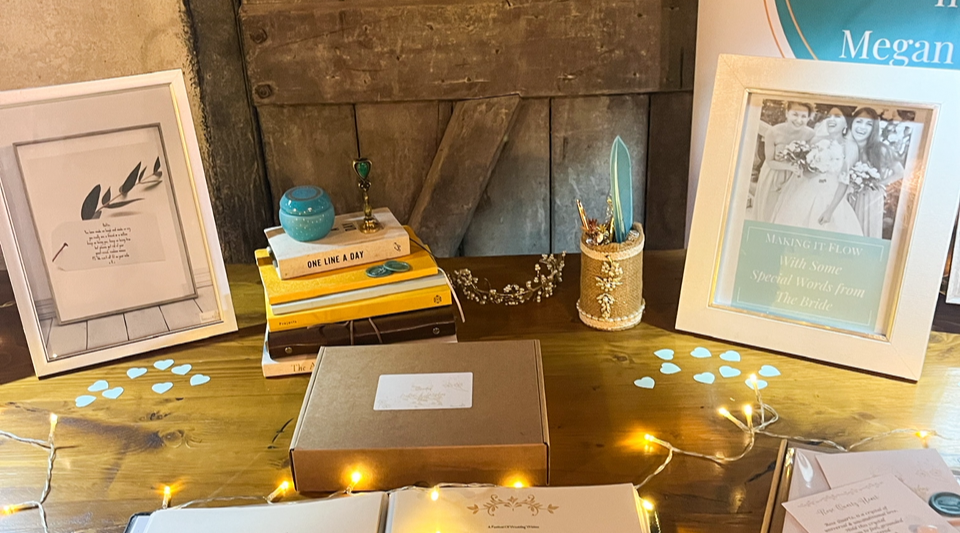 My Table, My Beautiful Pen, Wedding Writer